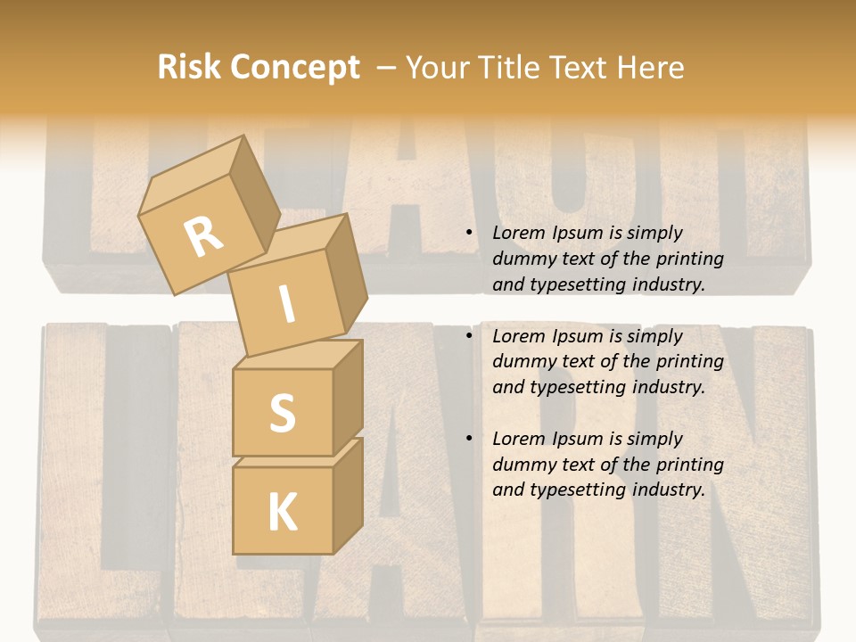 Text Antique Word PowerPoint Template