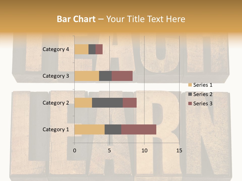 Text Antique Word PowerPoint Template