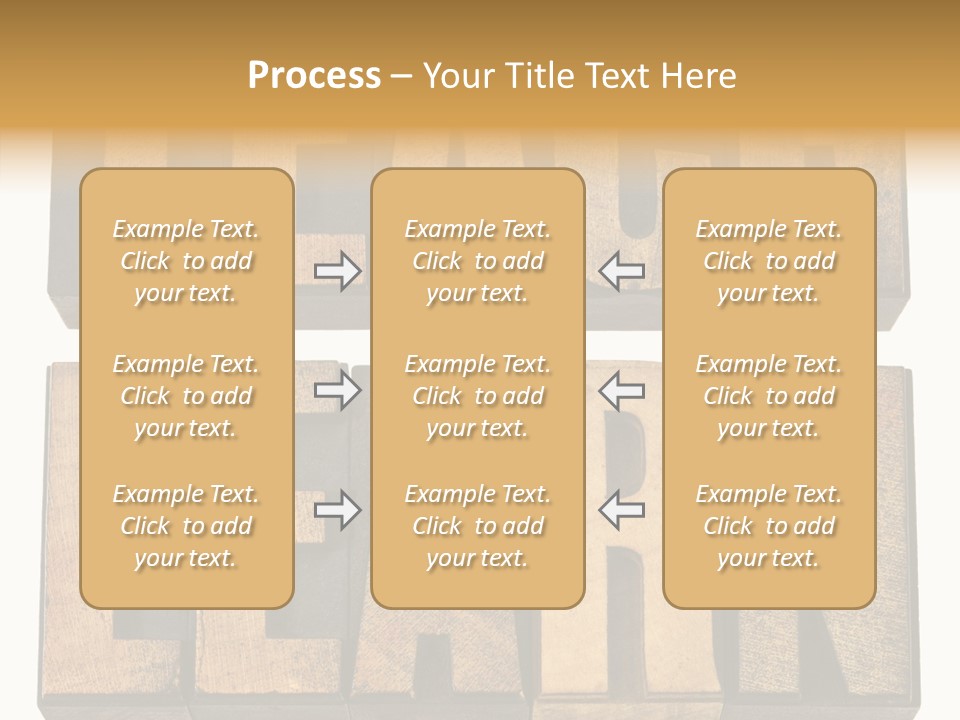 Text Antique Word PowerPoint Template