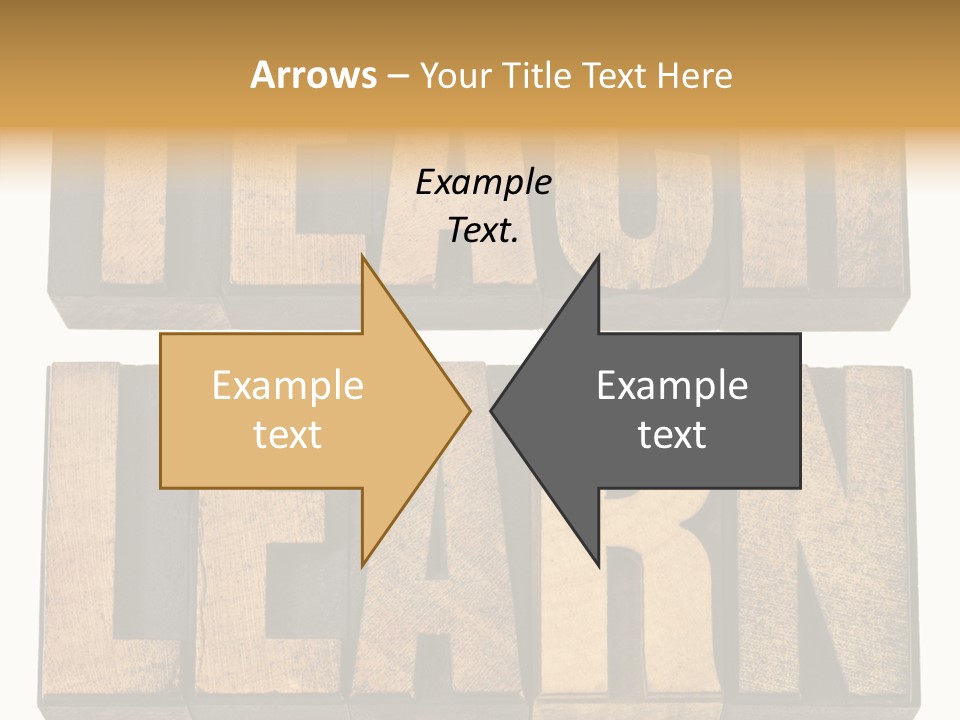 Text Antique Word PowerPoint Template