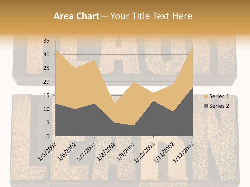 Text Antique Word PowerPoint Template