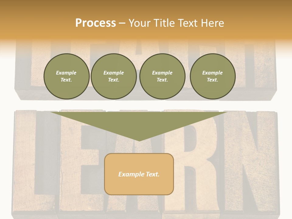 Text Antique Word PowerPoint Template