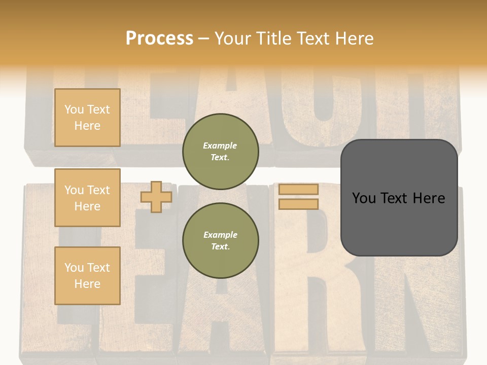 Text Antique Word PowerPoint Template