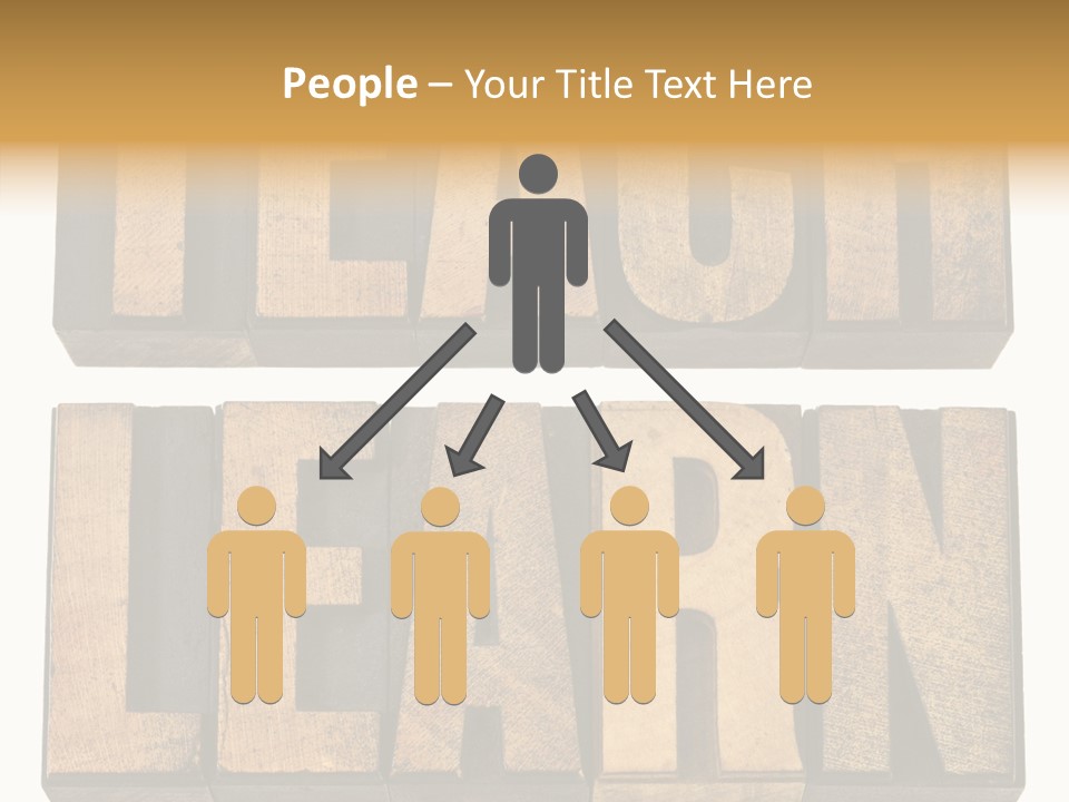 Text Antique Word PowerPoint Template