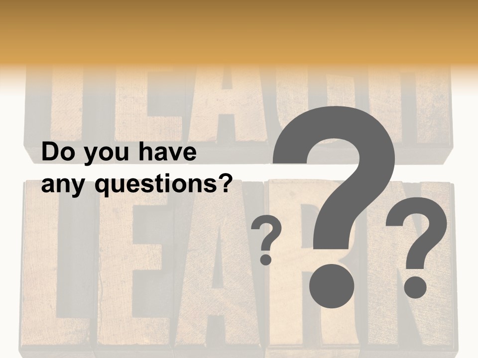 Text Antique Word PowerPoint Template