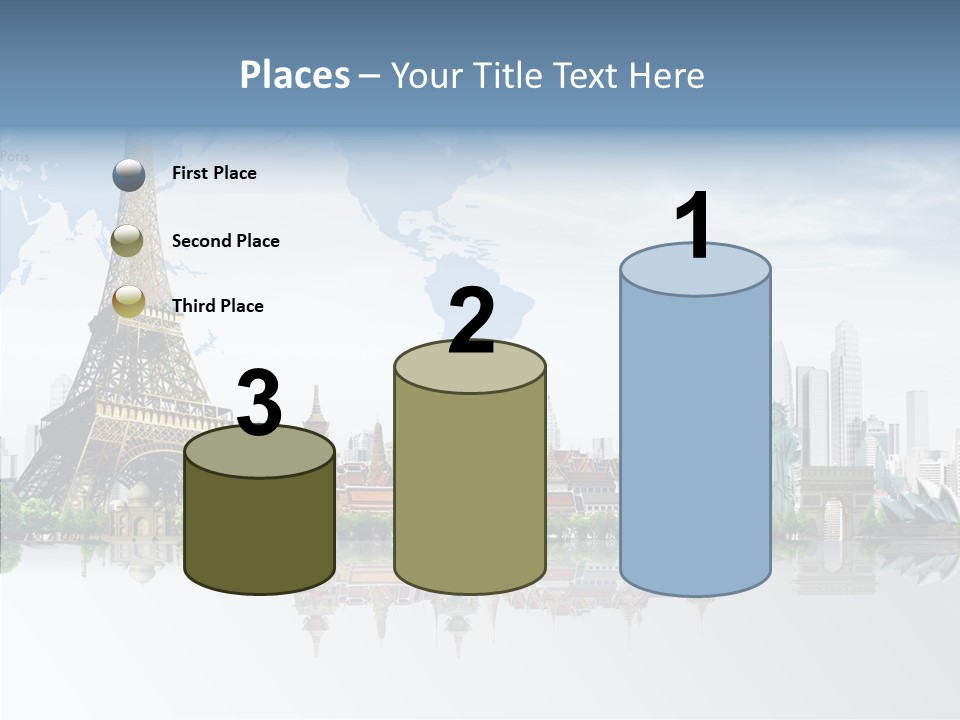 Tree Exterior Print PowerPoint Template