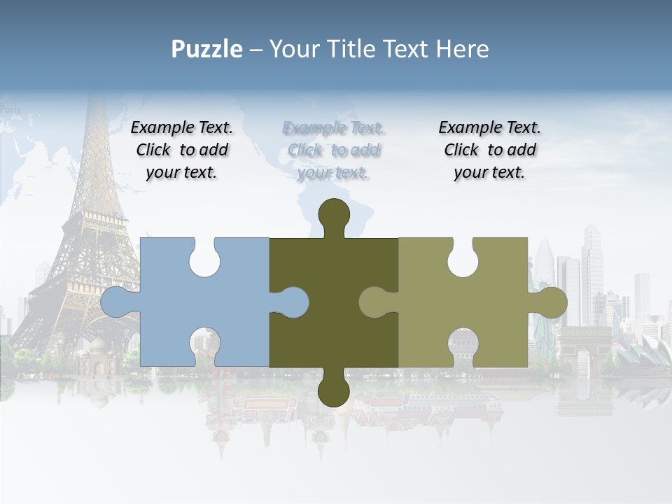 Tree Exterior Print PowerPoint Template