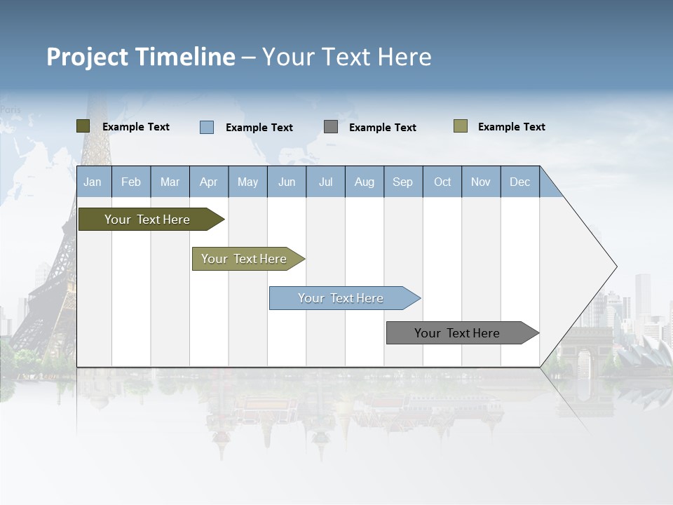 Tree Exterior Print PowerPoint Template