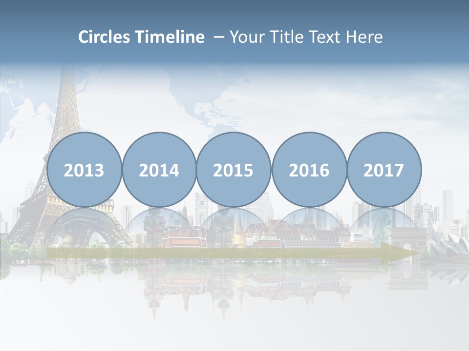 Tree Exterior Print PowerPoint Template