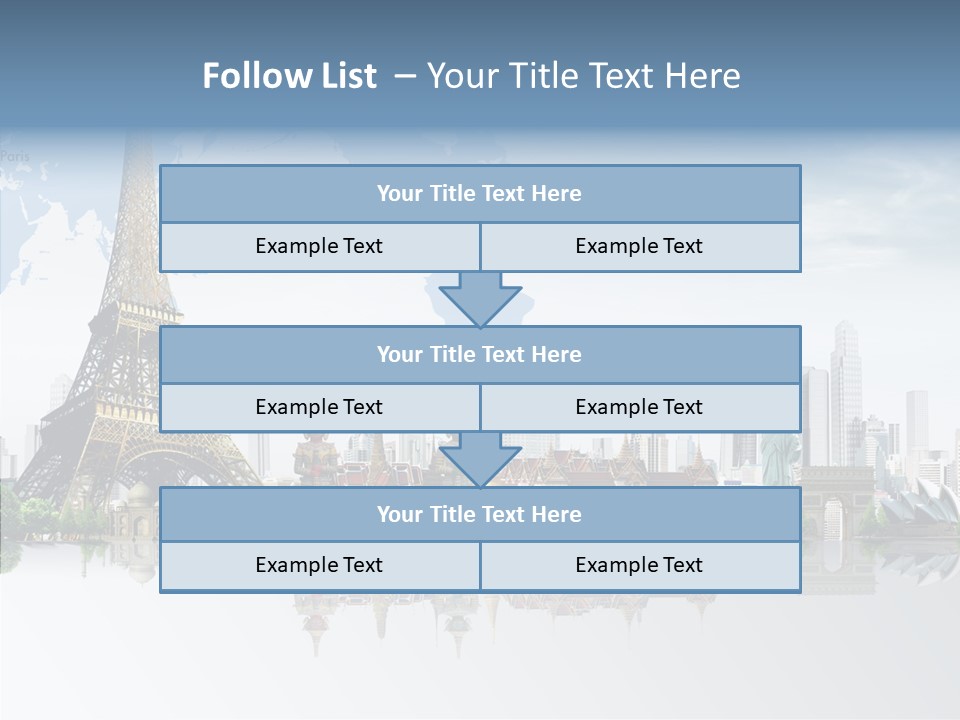 Tree Exterior Print PowerPoint Template