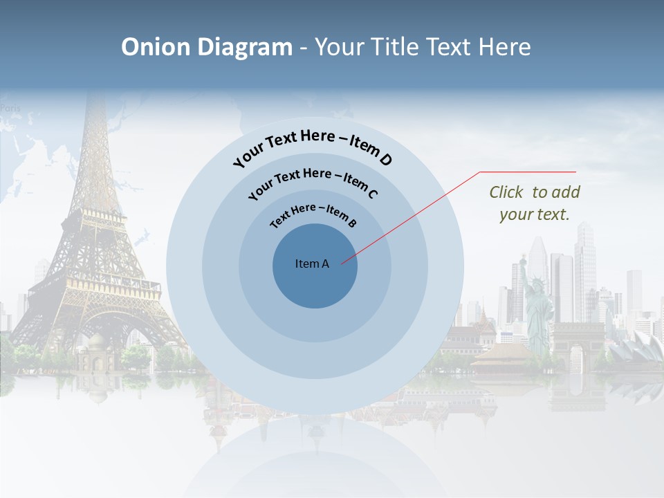 Tree Exterior Print PowerPoint Template