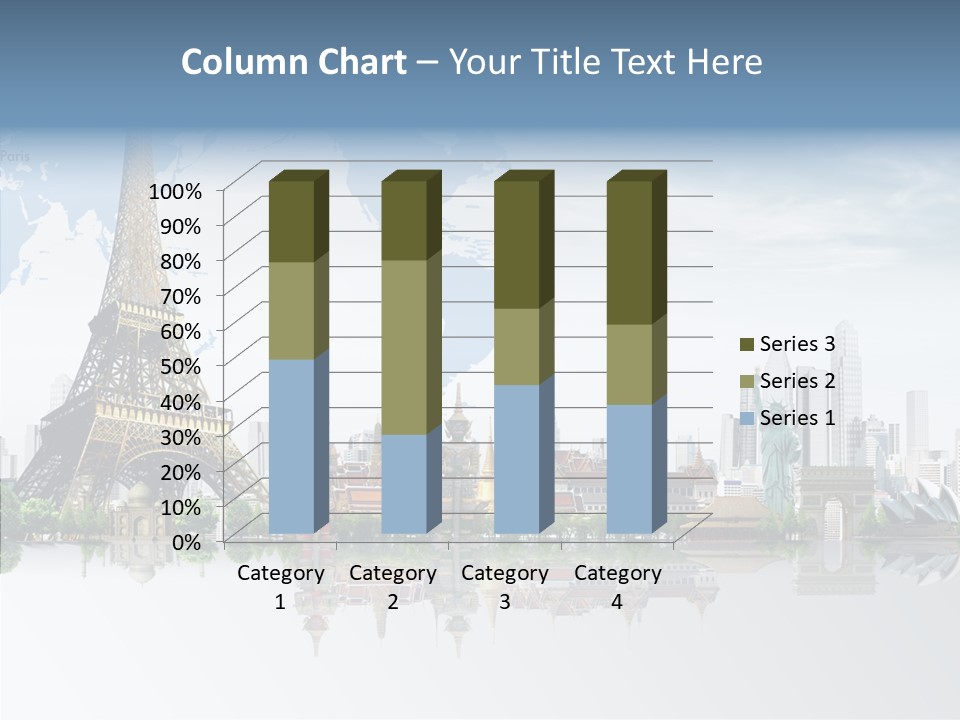 Tree Exterior Print PowerPoint Template
