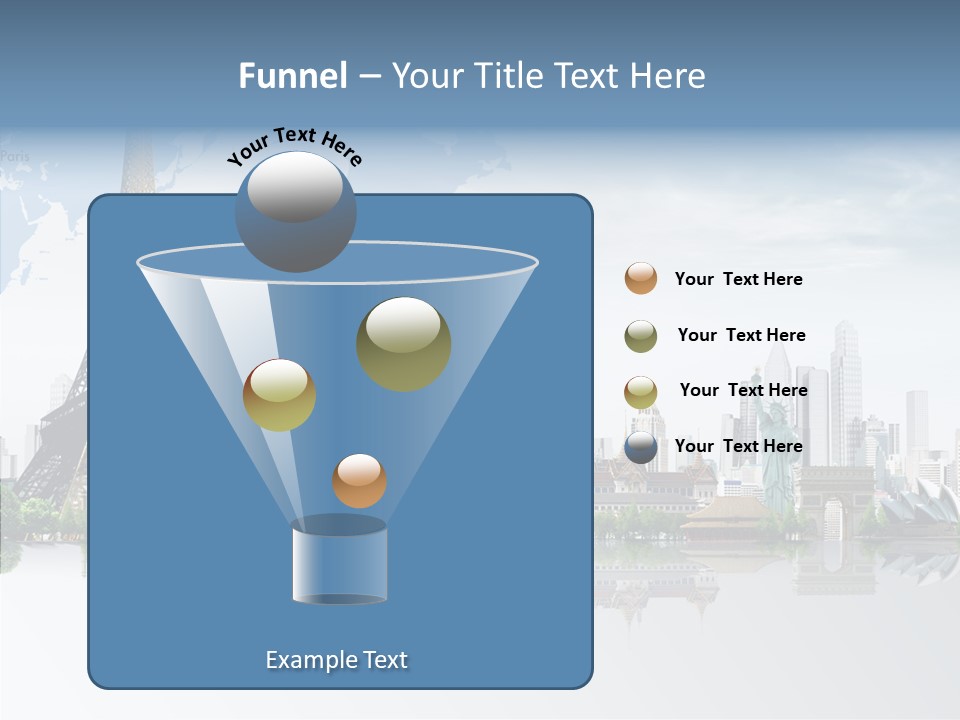 Tree Exterior Print PowerPoint Template