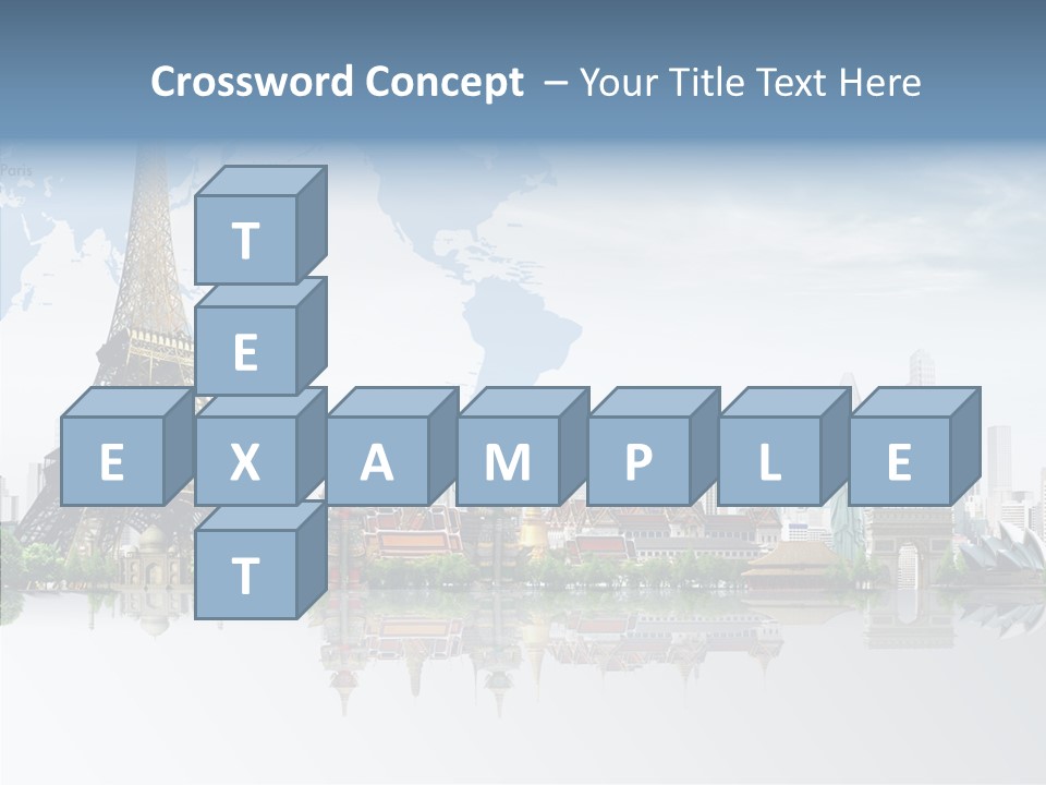 Tree Exterior Print PowerPoint Template