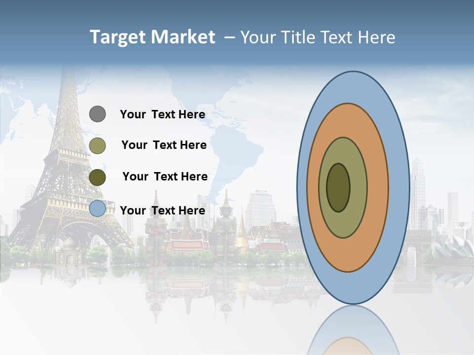 Tree Exterior Print PowerPoint Template