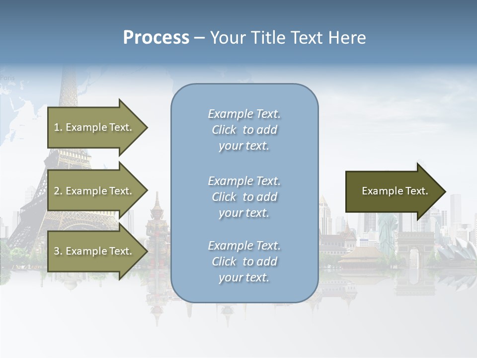 Tree Exterior Print PowerPoint Template