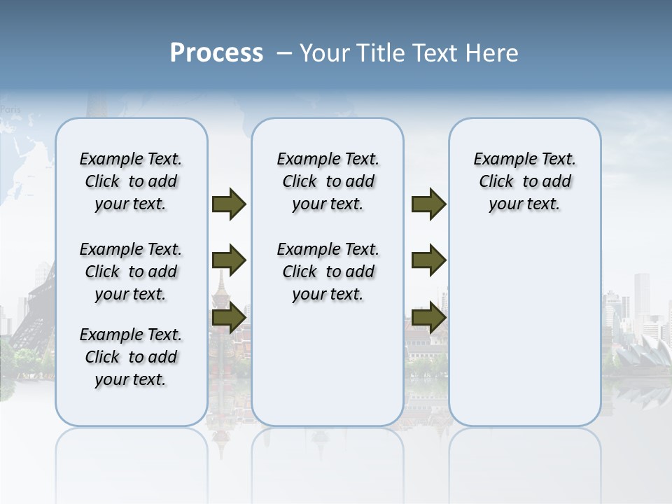 Tree Exterior Print PowerPoint Template