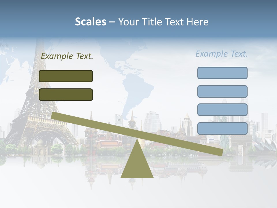 Tree Exterior Print PowerPoint Template