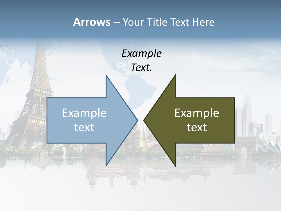 Tree Exterior Print PowerPoint Template