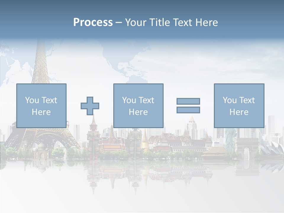 Tree Exterior Print PowerPoint Template