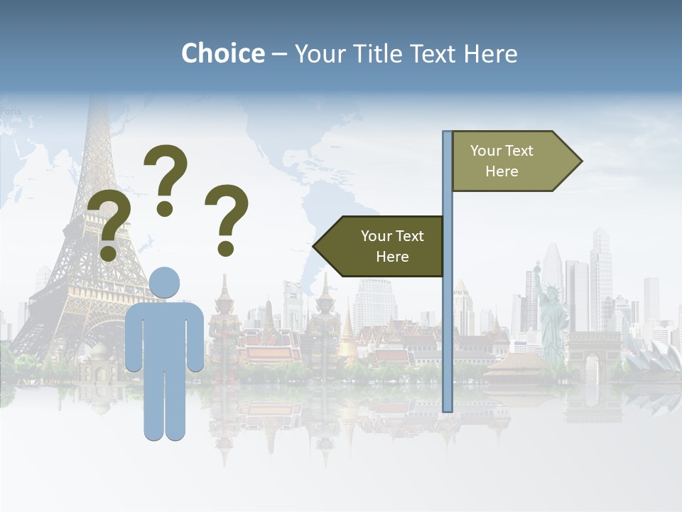 Tree Exterior Print PowerPoint Template