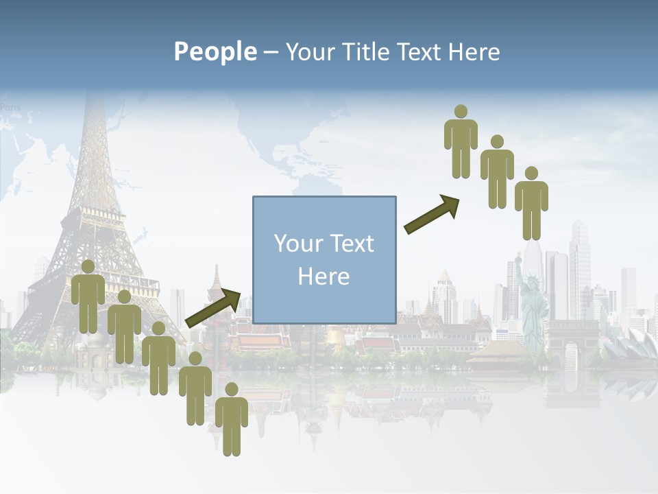 Tree Exterior Print PowerPoint Template