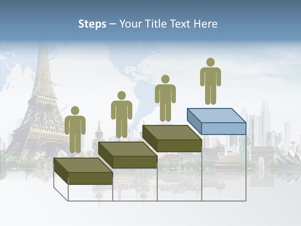 Tree Exterior Print PowerPoint Template