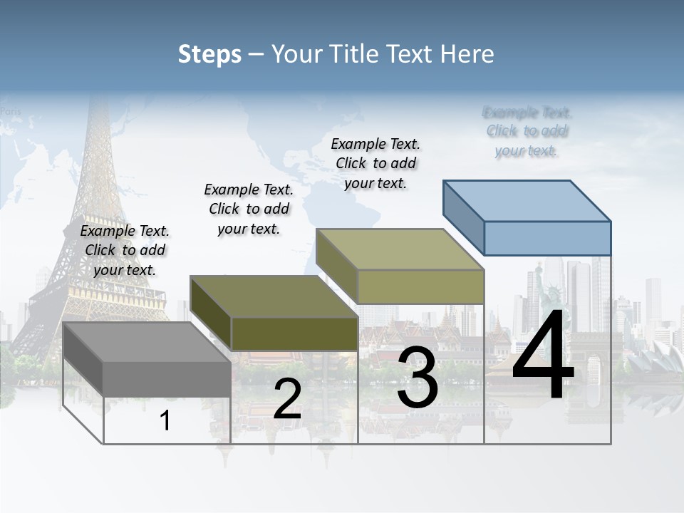 Tree Exterior Print PowerPoint Template