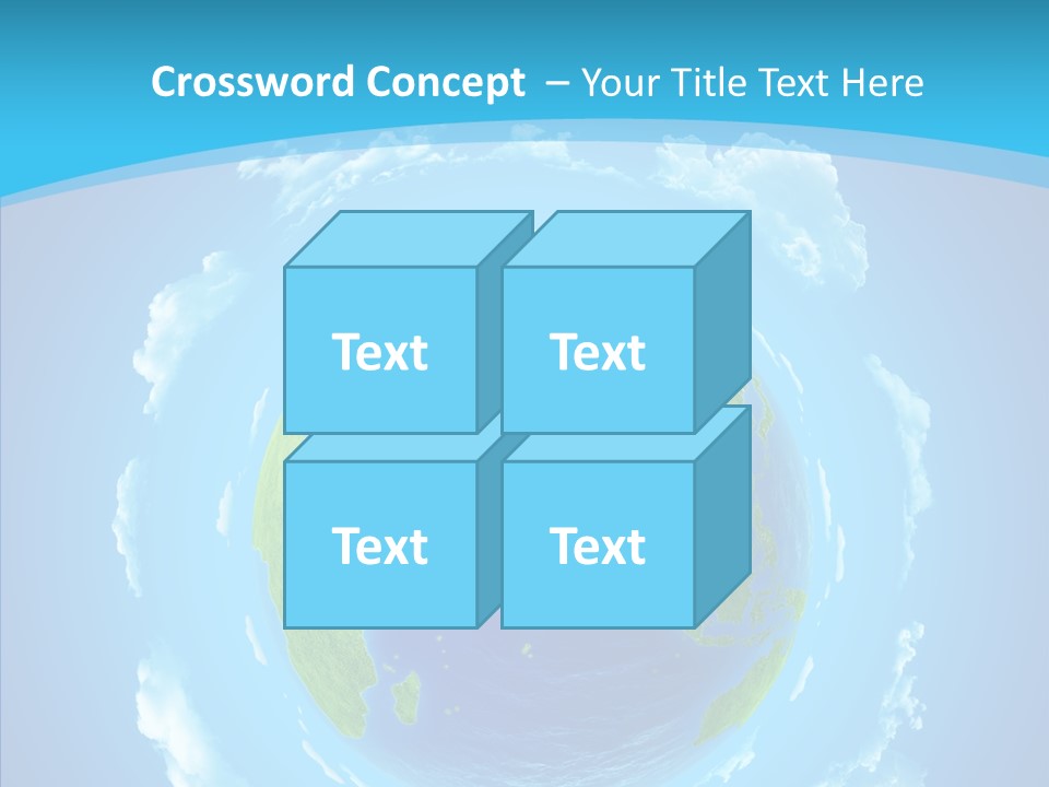 Part Worldmap West PowerPoint Template