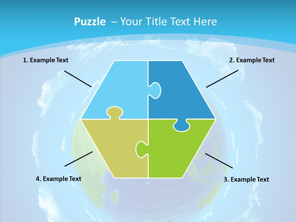 Part Worldmap West PowerPoint Template