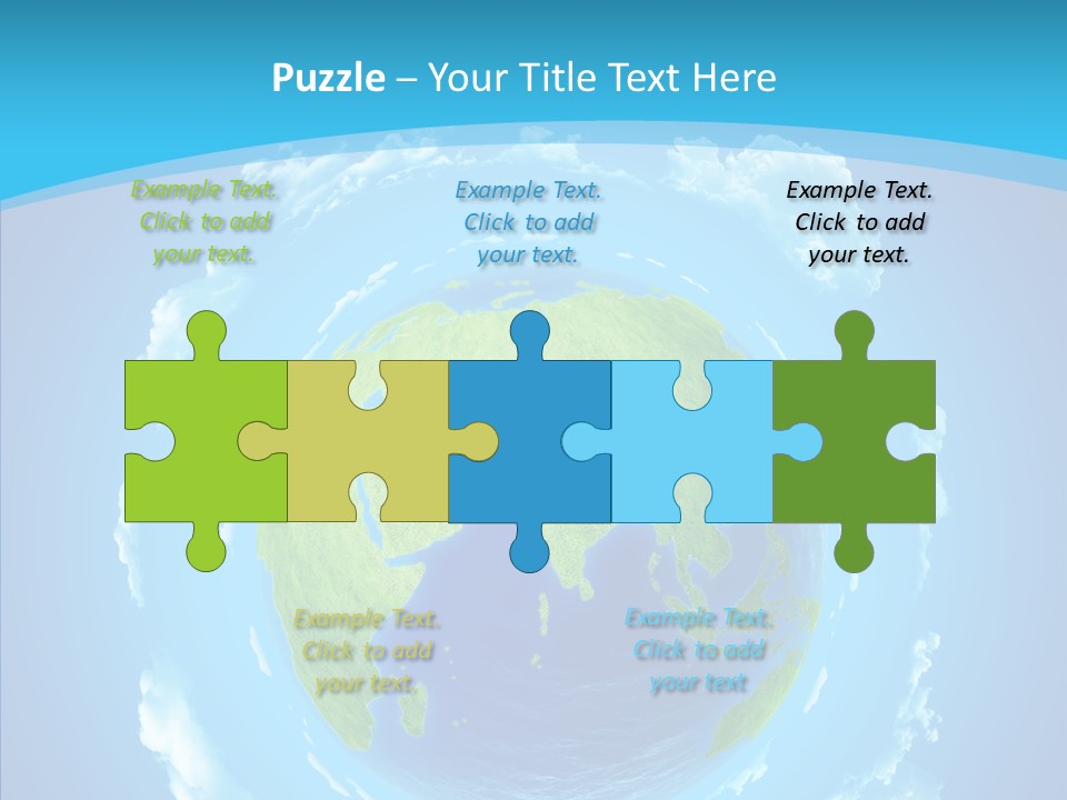 Part Worldmap West PowerPoint Template
