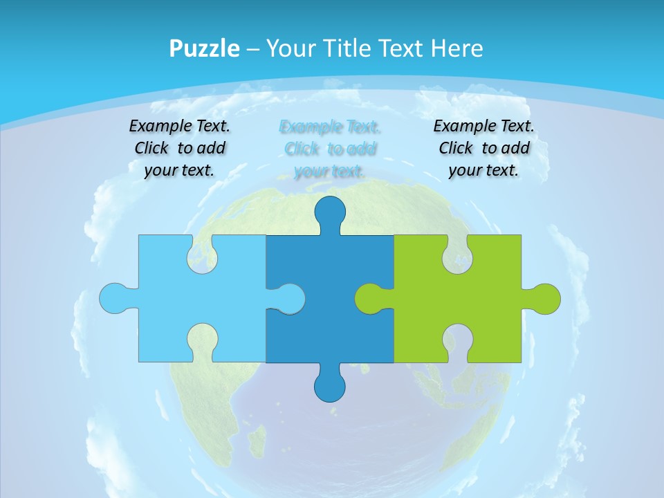 Part Worldmap West PowerPoint Template