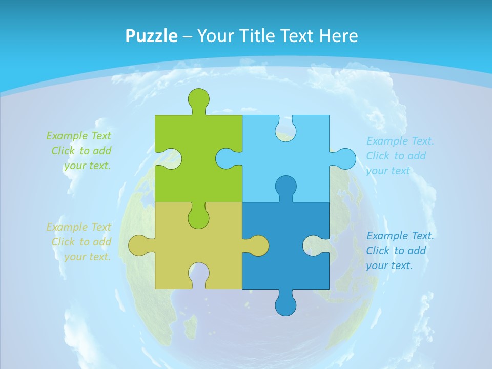 Part Worldmap West PowerPoint Template