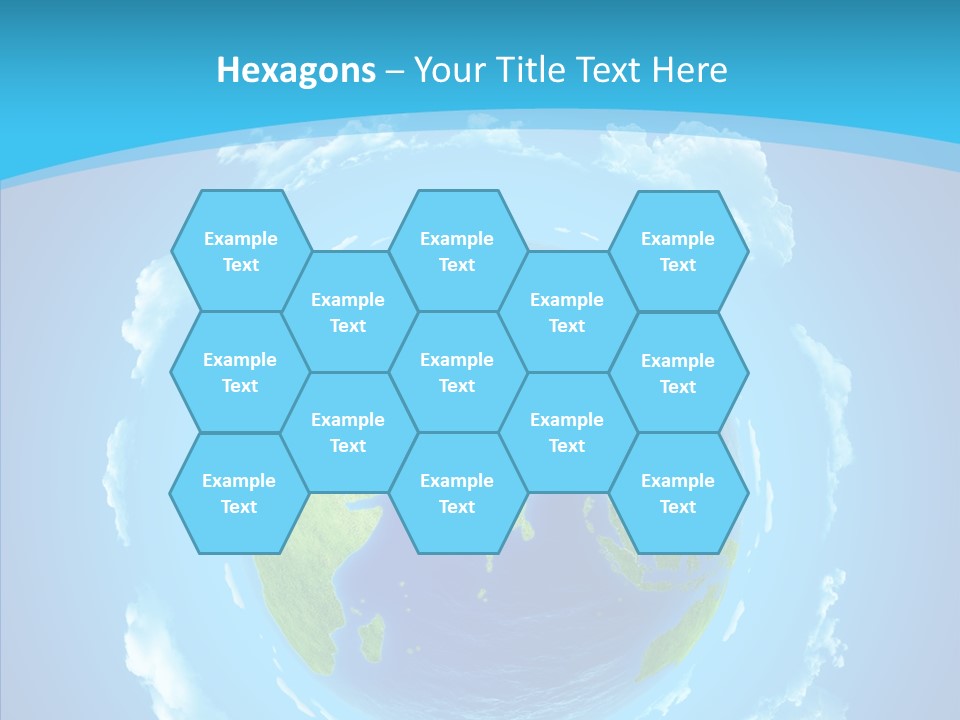 Part Worldmap West PowerPoint Template