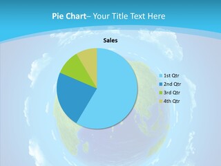 Part Worldmap West PowerPoint Template