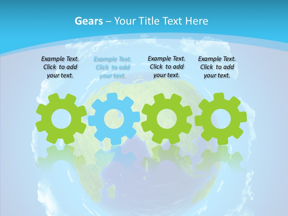 Part Worldmap West PowerPoint Template