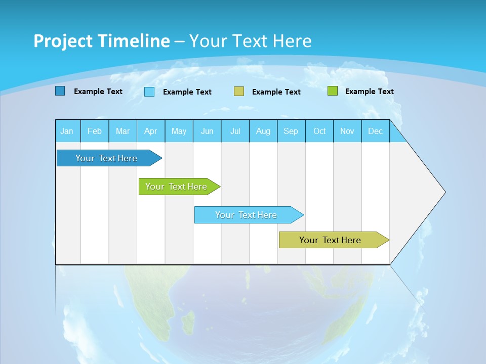Part Worldmap West PowerPoint Template