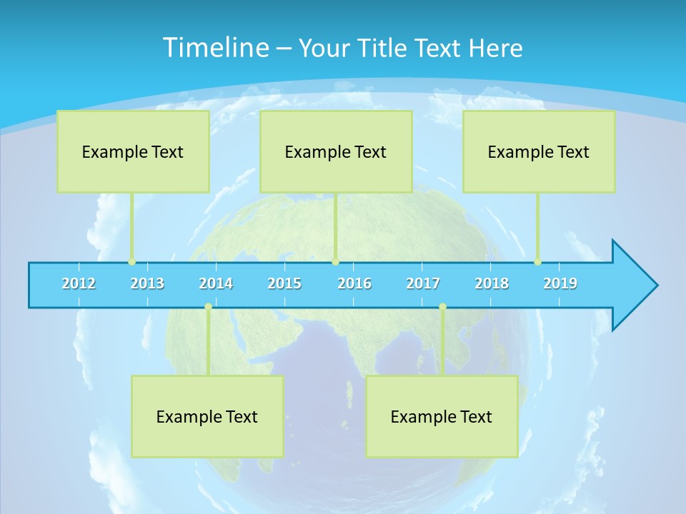 Part Worldmap West PowerPoint Template