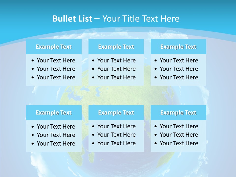 Part Worldmap West PowerPoint Template