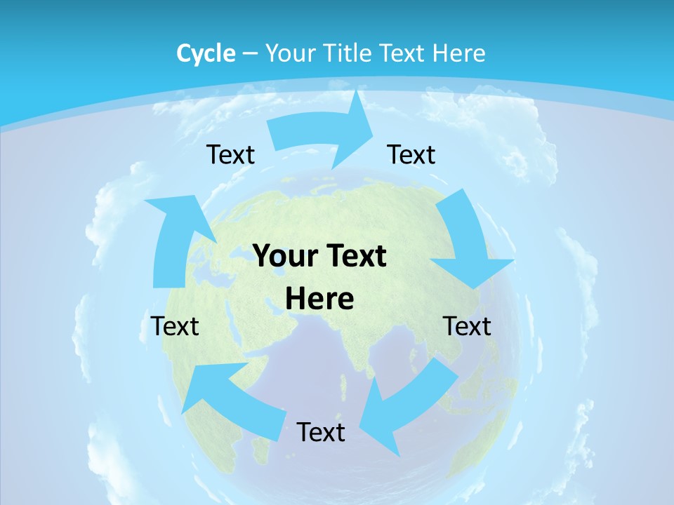Part Worldmap West PowerPoint Template