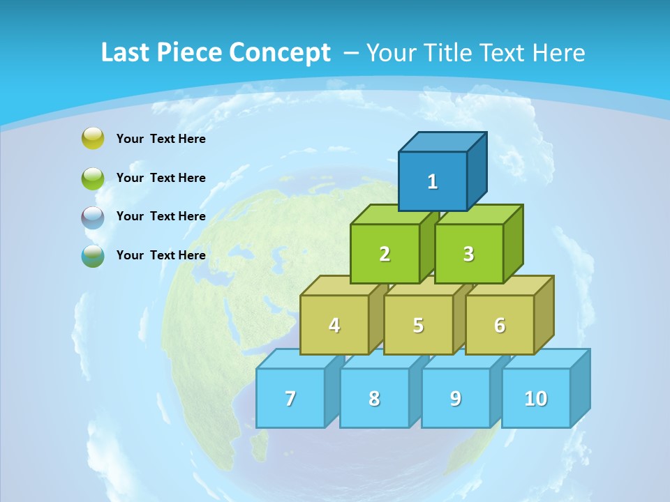 Part Worldmap West PowerPoint Template