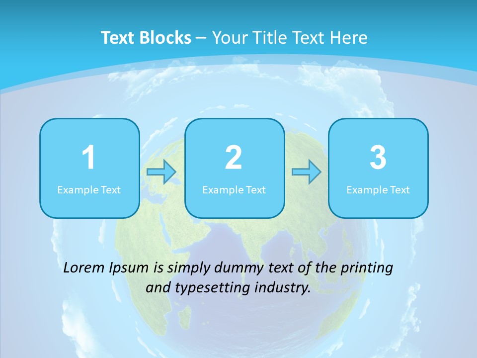Part Worldmap West PowerPoint Template
