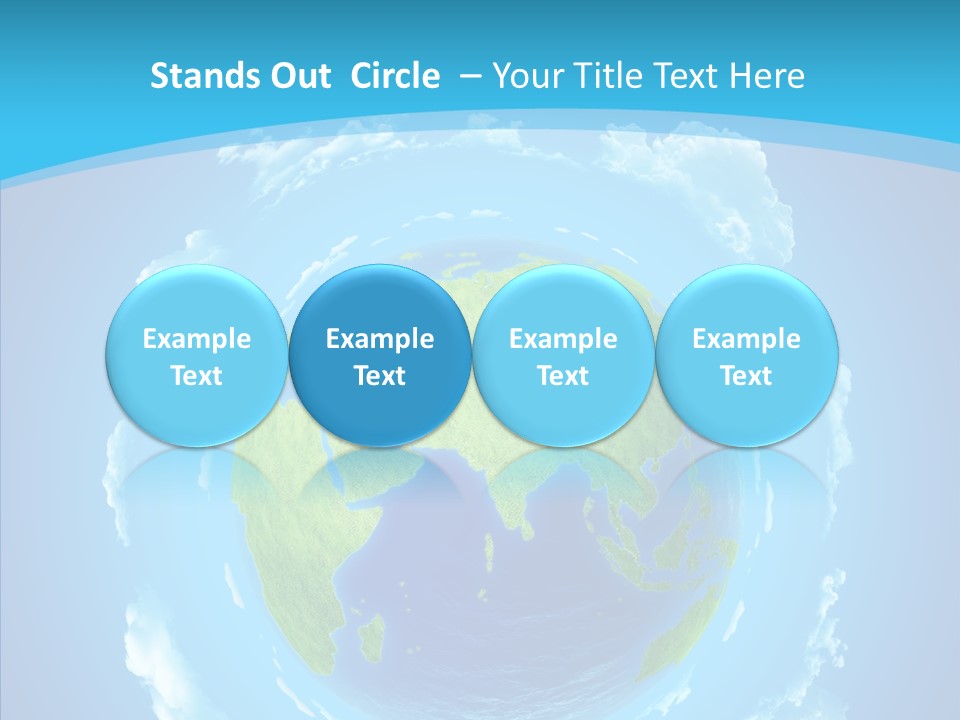Part Worldmap West PowerPoint Template