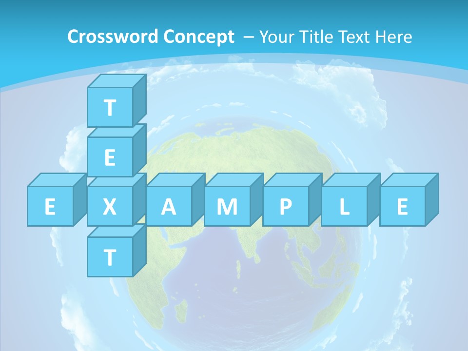 Part Worldmap West PowerPoint Template