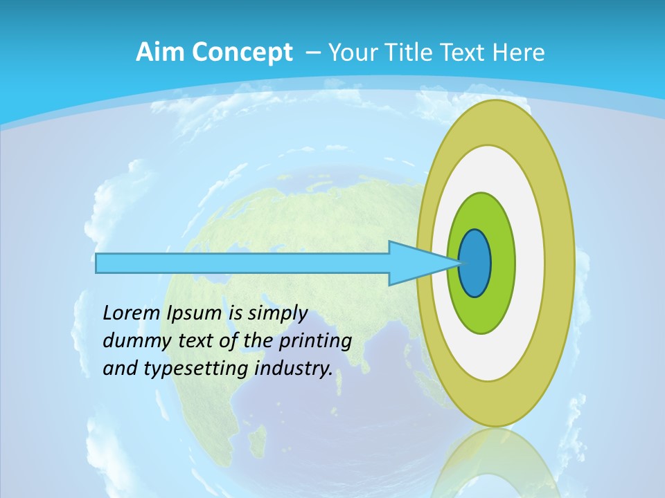 Part Worldmap West PowerPoint Template