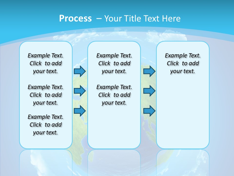 Part Worldmap West PowerPoint Template