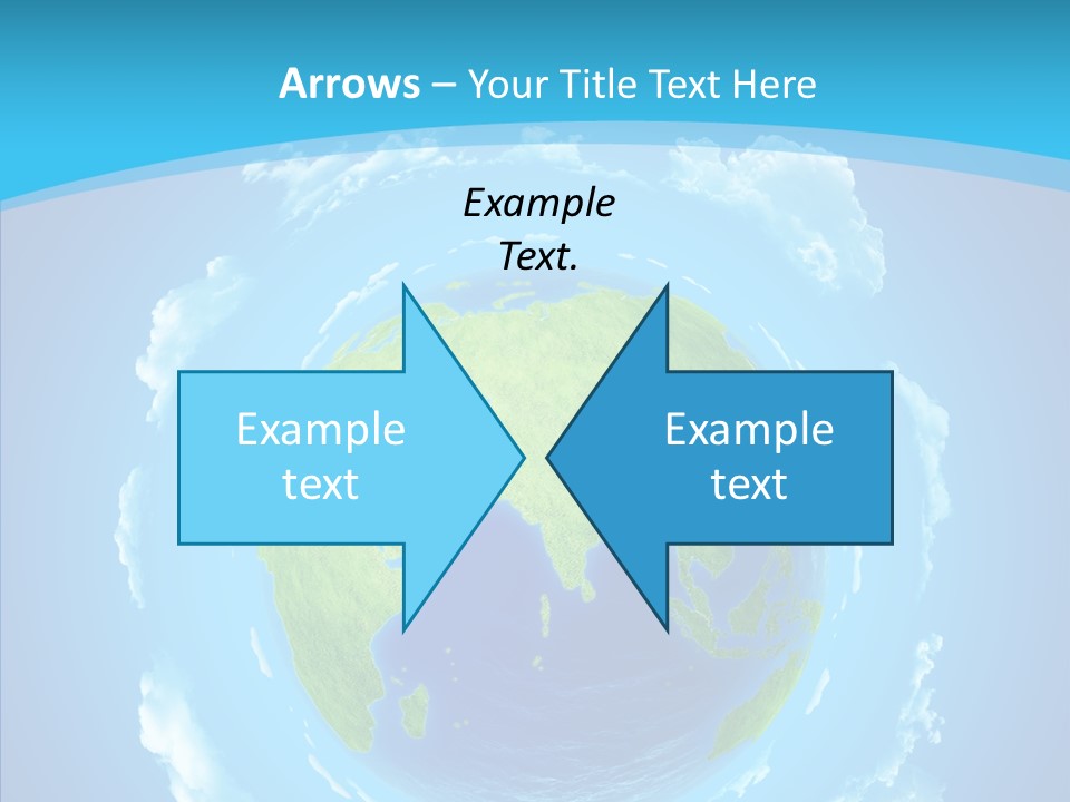 Part Worldmap West PowerPoint Template