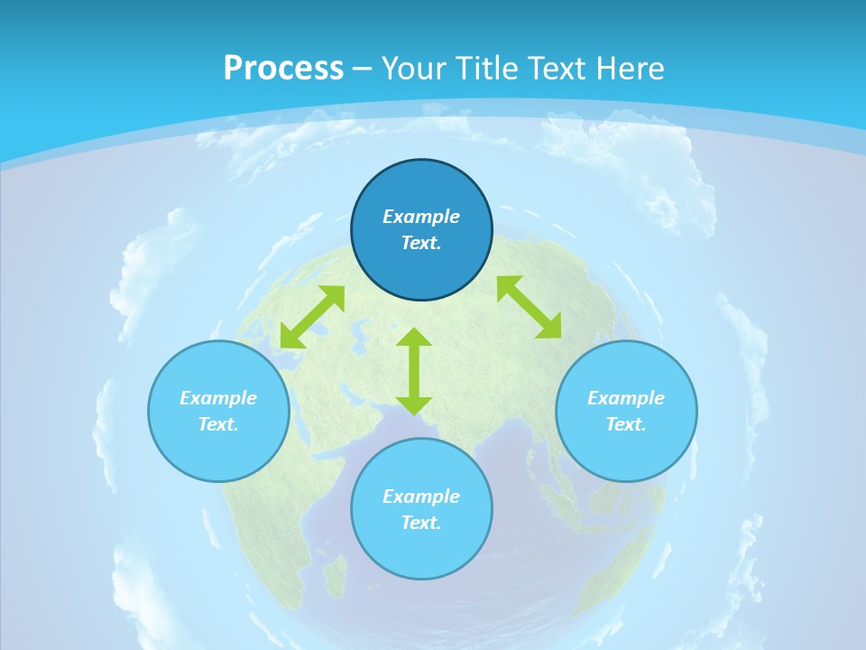 Part Worldmap West PowerPoint Template