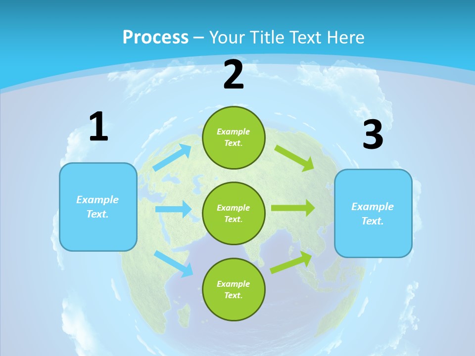 Part Worldmap West PowerPoint Template