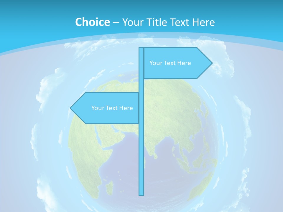 Part Worldmap West PowerPoint Template